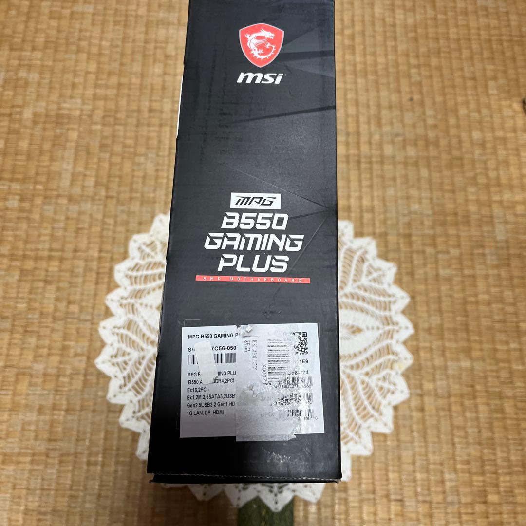 新品未使用☆msi B550 GAMING PLUS