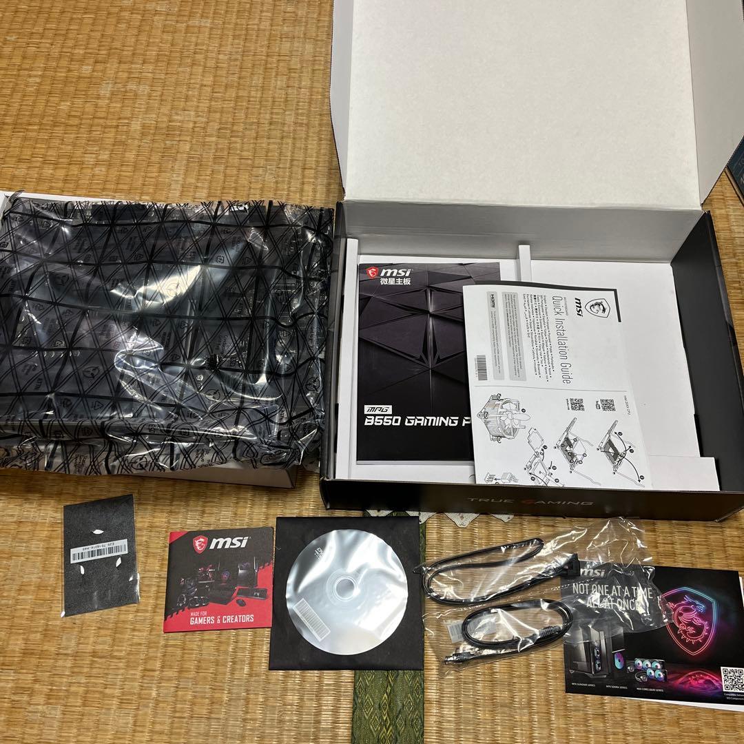 新品未使用☆msi B550 GAMING PLUS