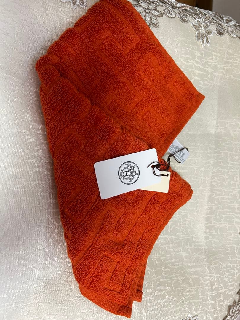 HERMES エルメス　タオル　ハンカチ