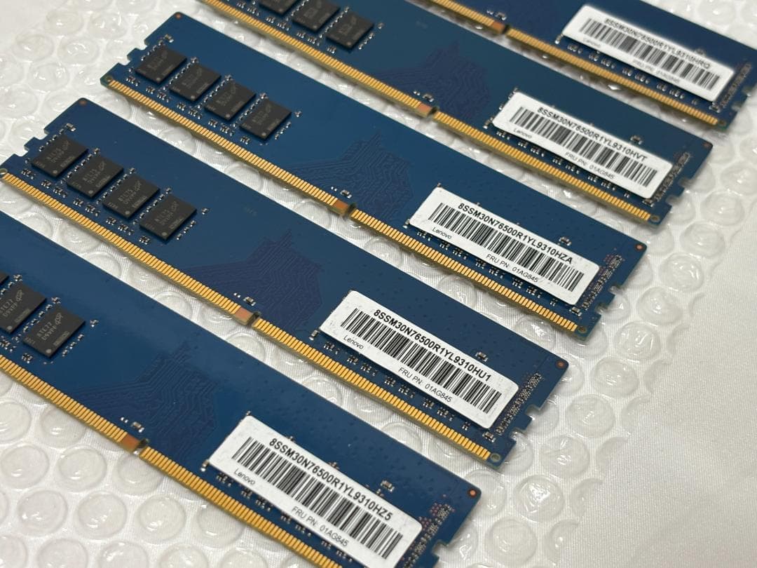 RAMAXEL DDR4-2666 8GB×5枚 計40GB