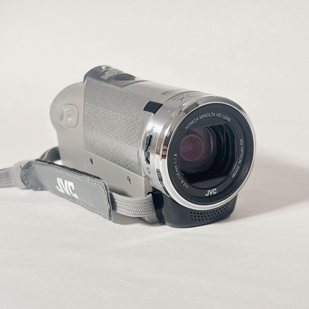 JVCケンウッド ビデオカメラ Everio GZ-E60 予備バッテリー付