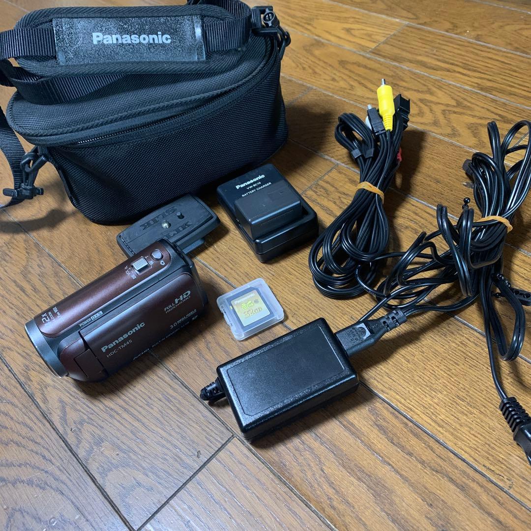 Panasonic HDC-TM45 ビデオカメラ 本体