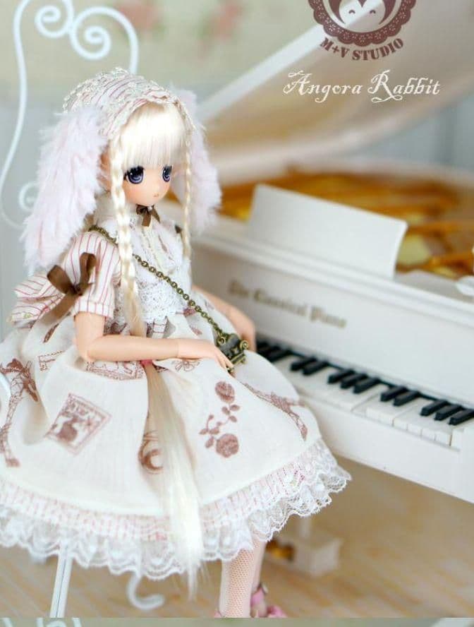 H68 BJD 1/3 ドール 衣装　洋服 6点セット　衣装のみ　ハンドメイド