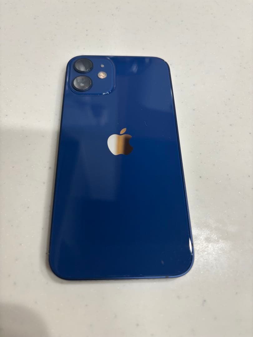 iPhone 12mini 64GB ブルー SIMフリー 付属品完備 おまけ付