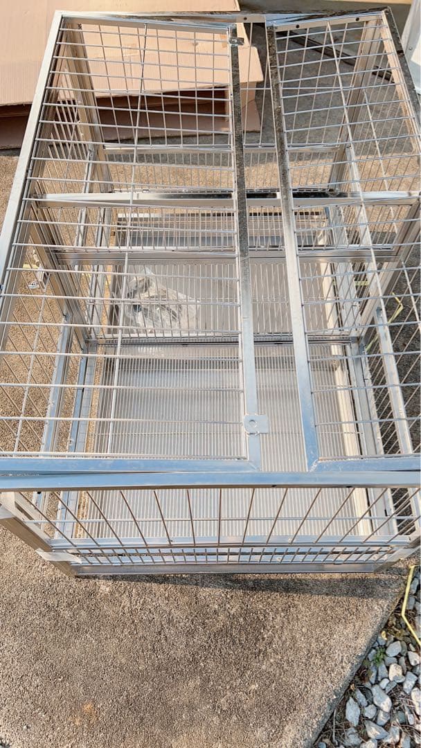 【ココプリン】新品未使用　小型犬　ステンレスケージ　繁殖用