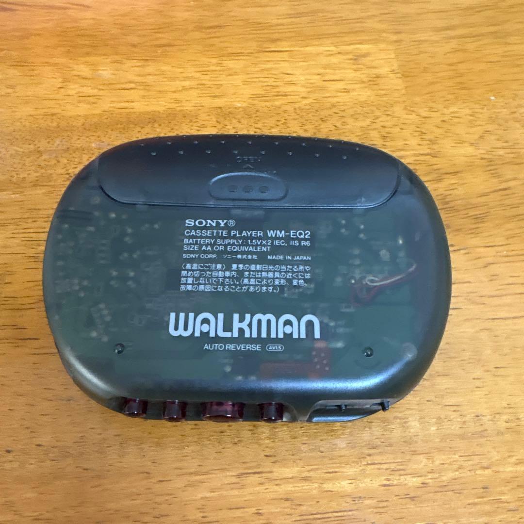 ジャンク　SONY WM-EQ2 カセットプレーヤー