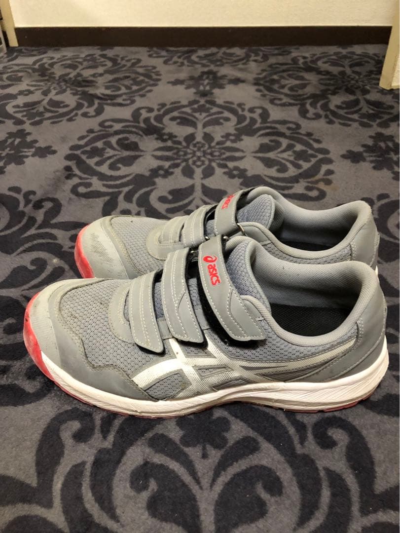 ASICS 安全靴 グレー JSAA A種