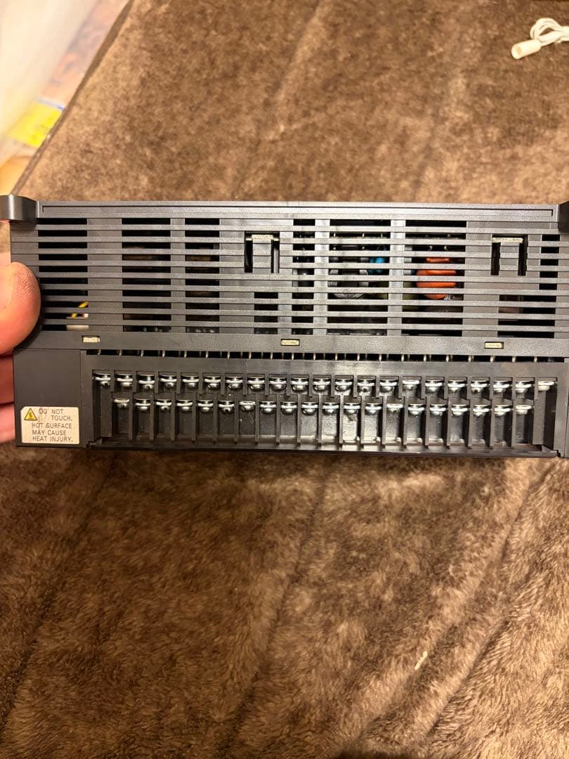OMRON CP1E-N60DR-A PLC　シーケンサー通電確認