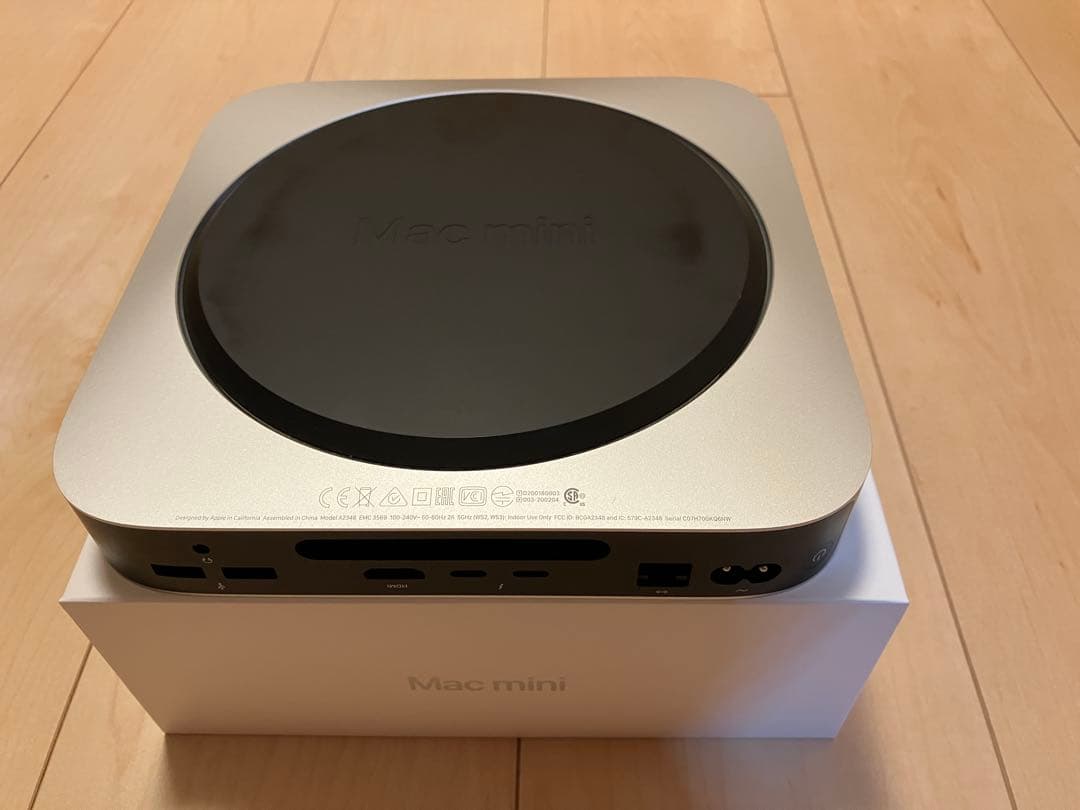 Macデスクトップ Mac mini 2020 M1 8GB 512GB