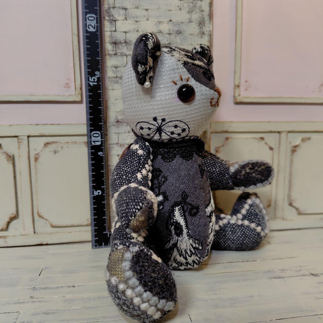 は*こ様 ミナペルホネン＊ハンドメイド＊ぬいぐるみ＊テディベア＊55(オークショ