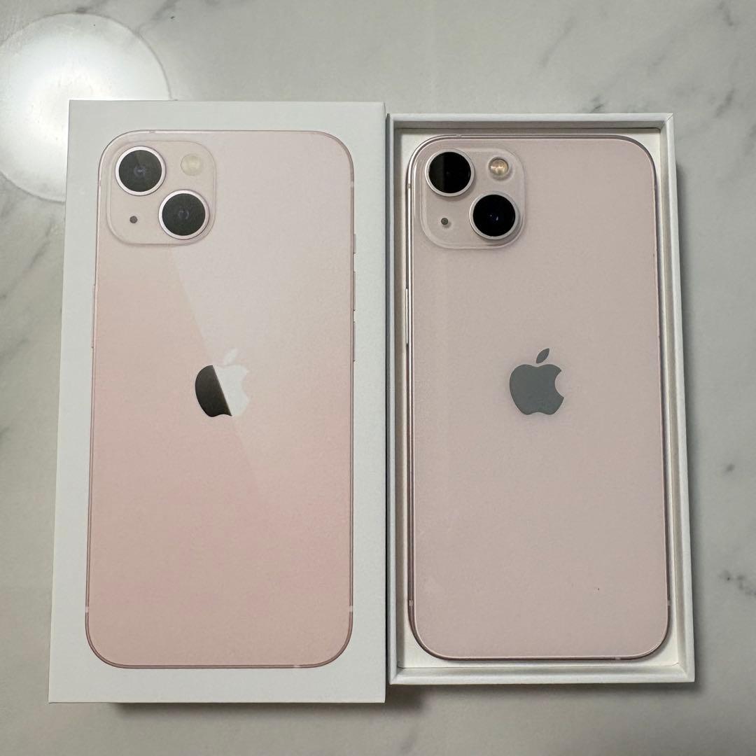 【美品】iPhone 13 ピンク 128GB simフリー