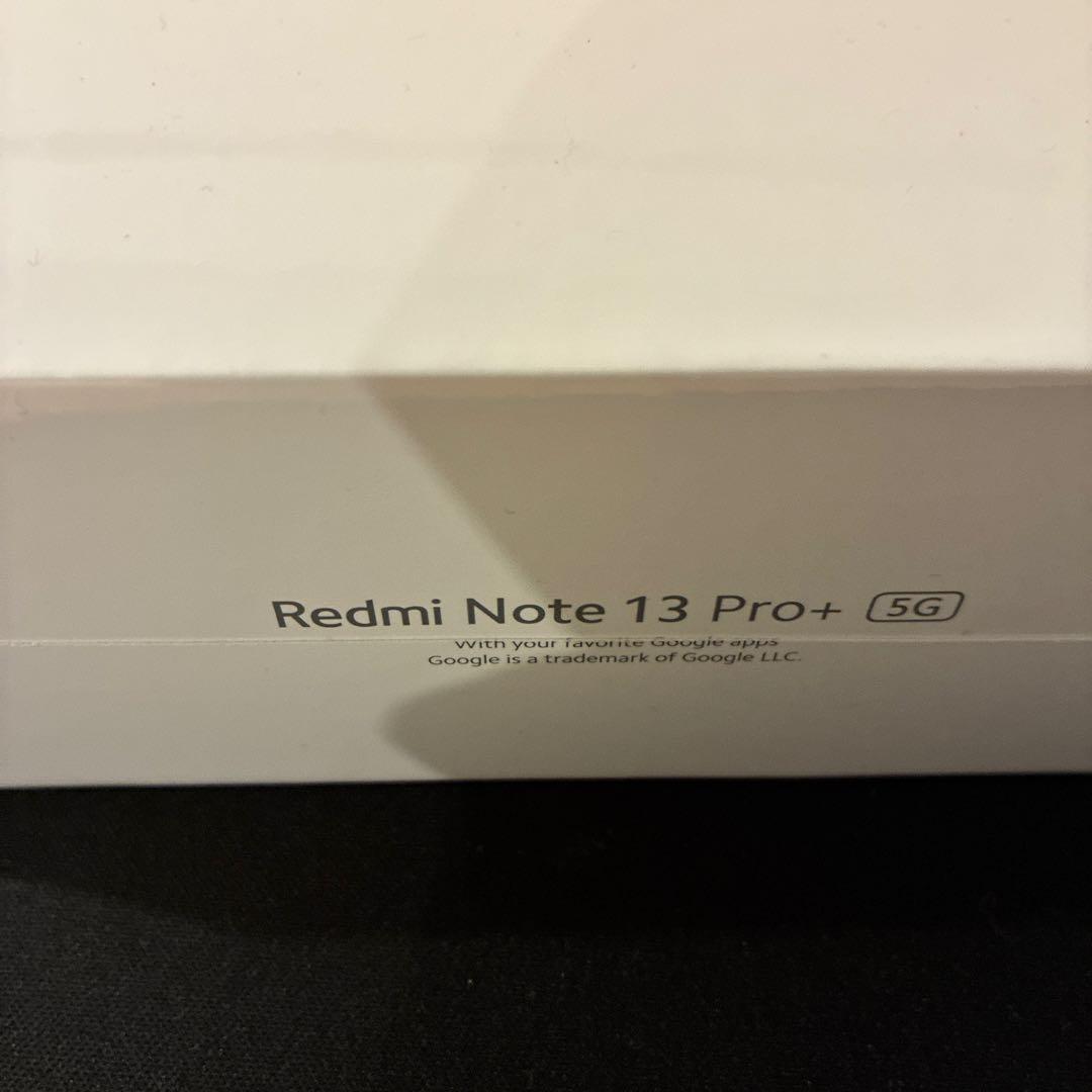 【新品未開封】Xiaomi Redmi Note 13 Pro+ 5G ホワイト