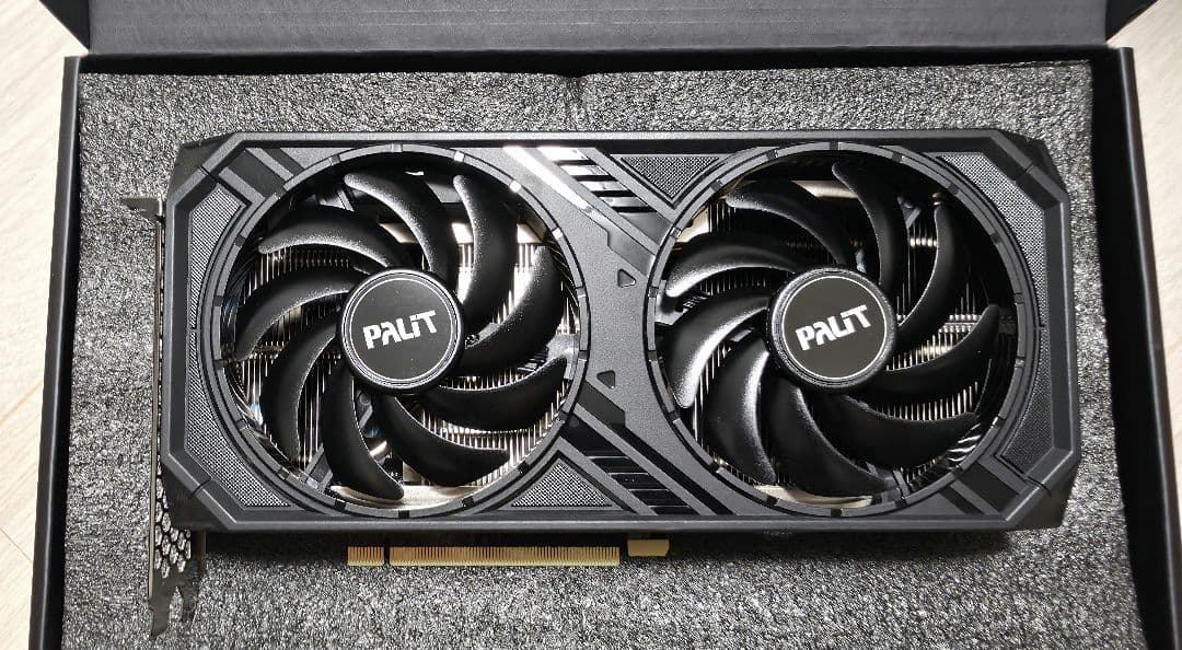【週末値引】Palit GeForce RTX 4060 Ti DUAL 8GB
