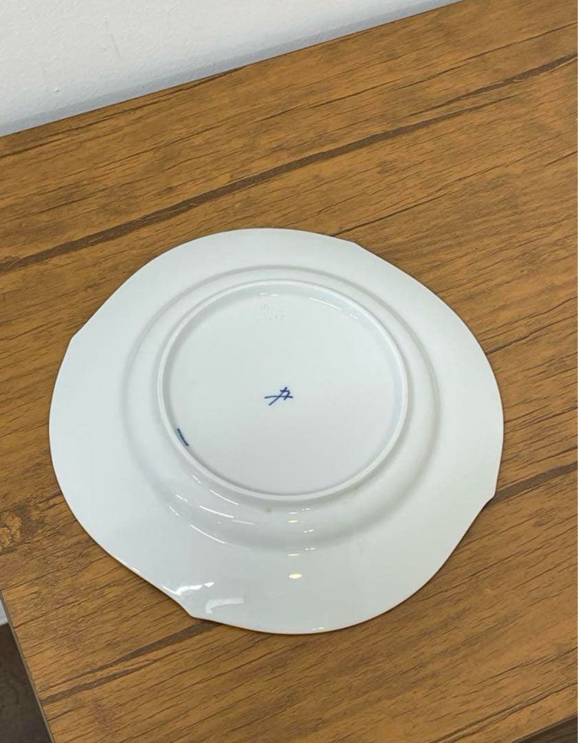 マイセン　Meissen 2枚 剣マークお皿 双剣プレート