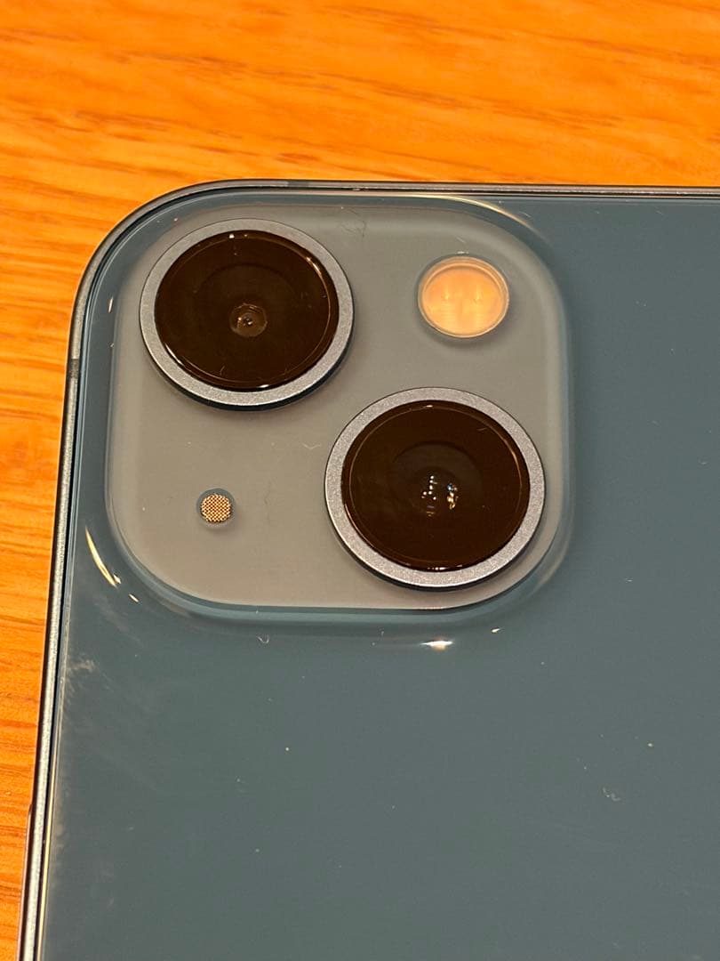 iPhone13 128GB ブルー 本体 ケース付き