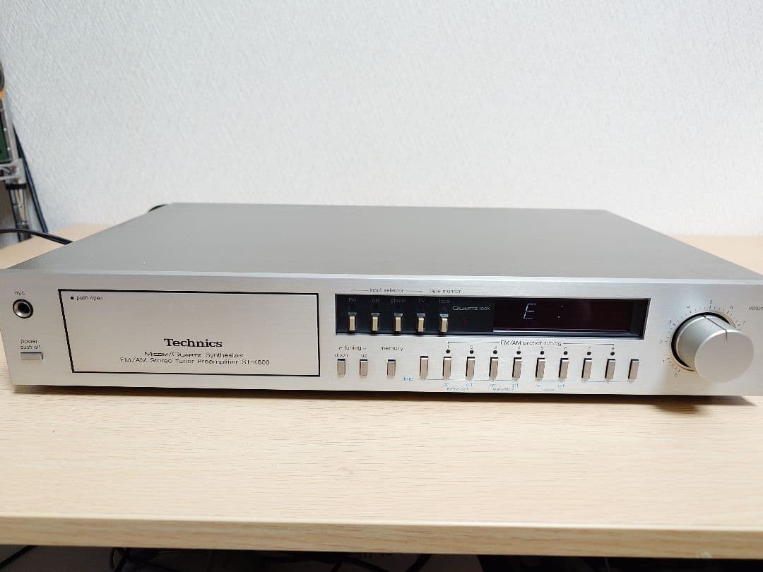 Techics チューナー アンプ セット　ジャンク品 4点セット