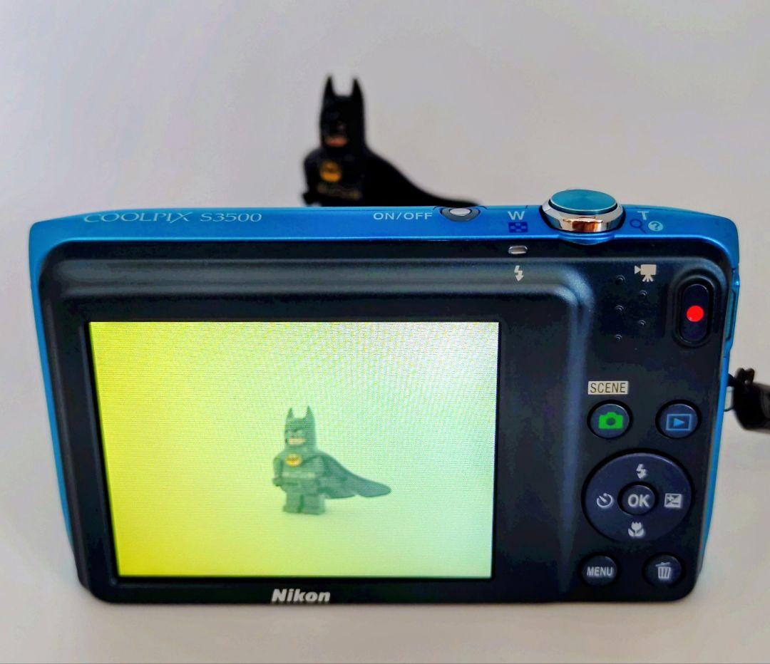 【美品・付属有】Nikon COOLPIX S3500 コンパクトデジタルカメラ