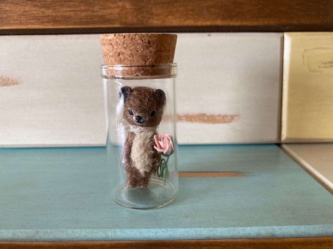 ミニチュアベア 3体+1体プレゼント アーティストベア テディベア ぬいぐるみ