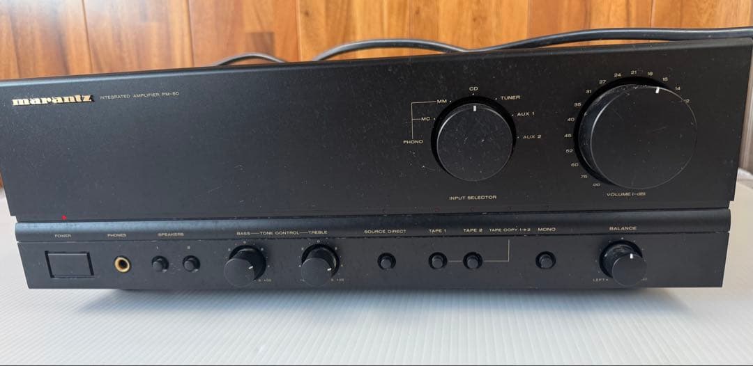 marantz PM-50 プリメインアンプ 動作訳あり(a21)