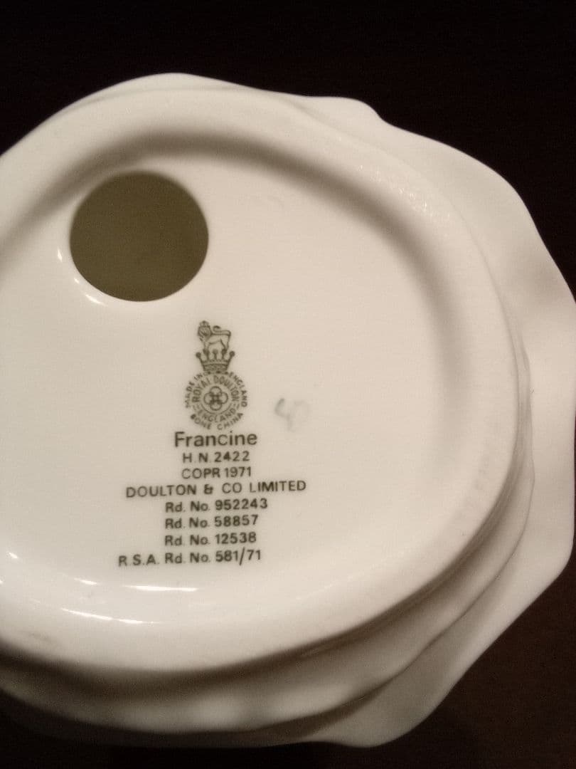イギリス ロイヤルドルトン 磁器人形 １９７０年代