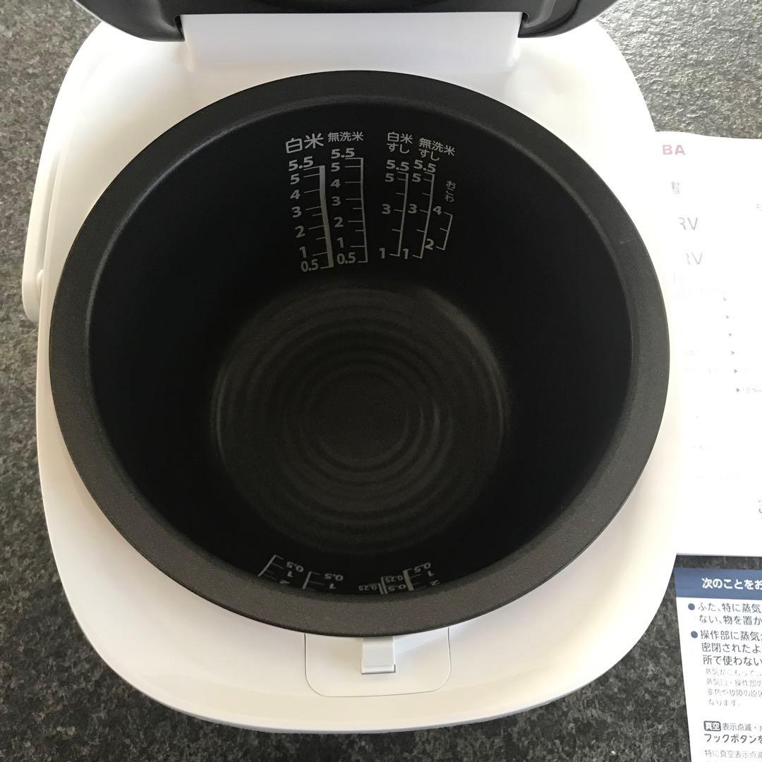 TOSHIBA IH炊飯器 RC-10VR 5.5合　25年式　炎匠炊き