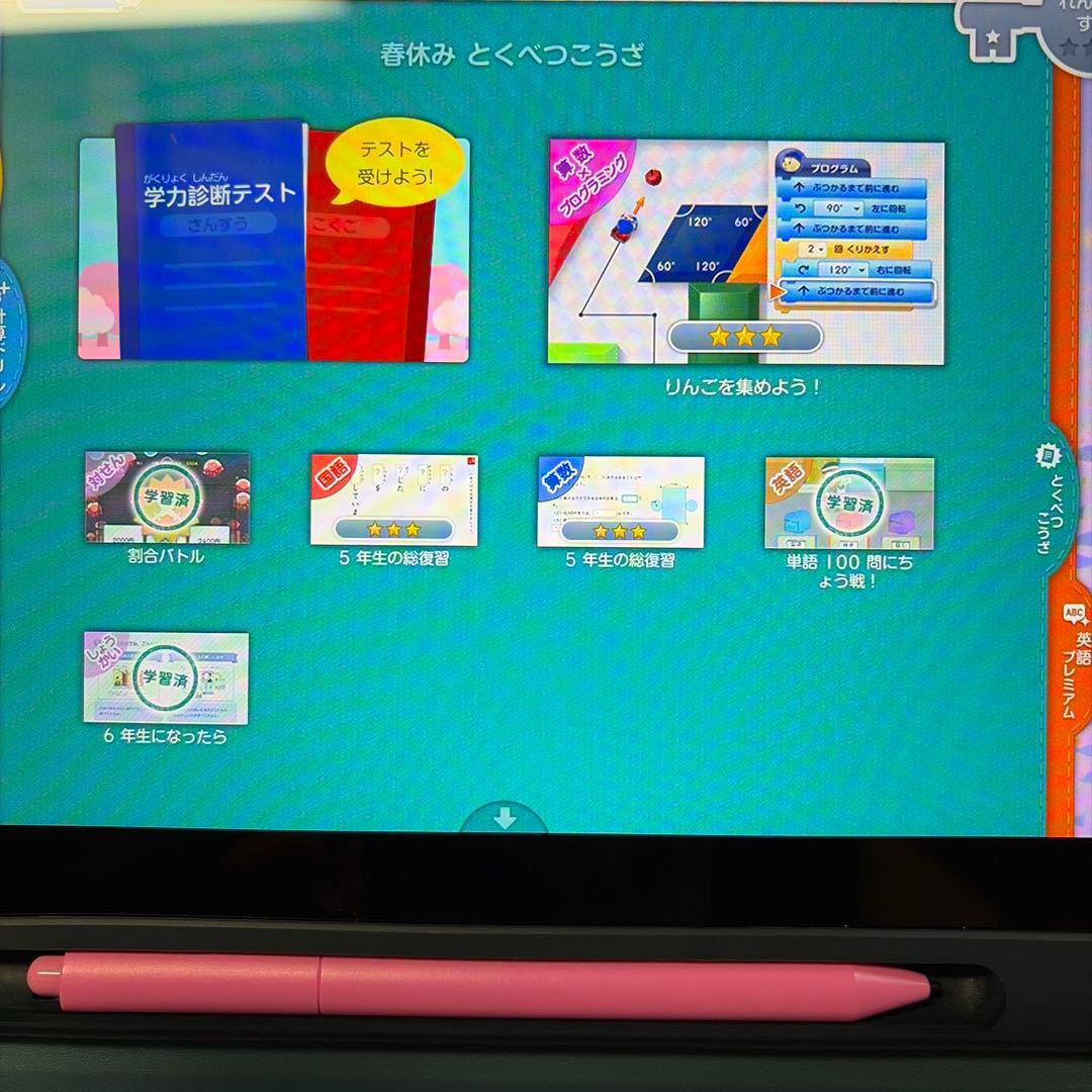 【お試しに！】スマイルゼミ 小学校6年5教科 とくべつこうざ SZJ-JS203