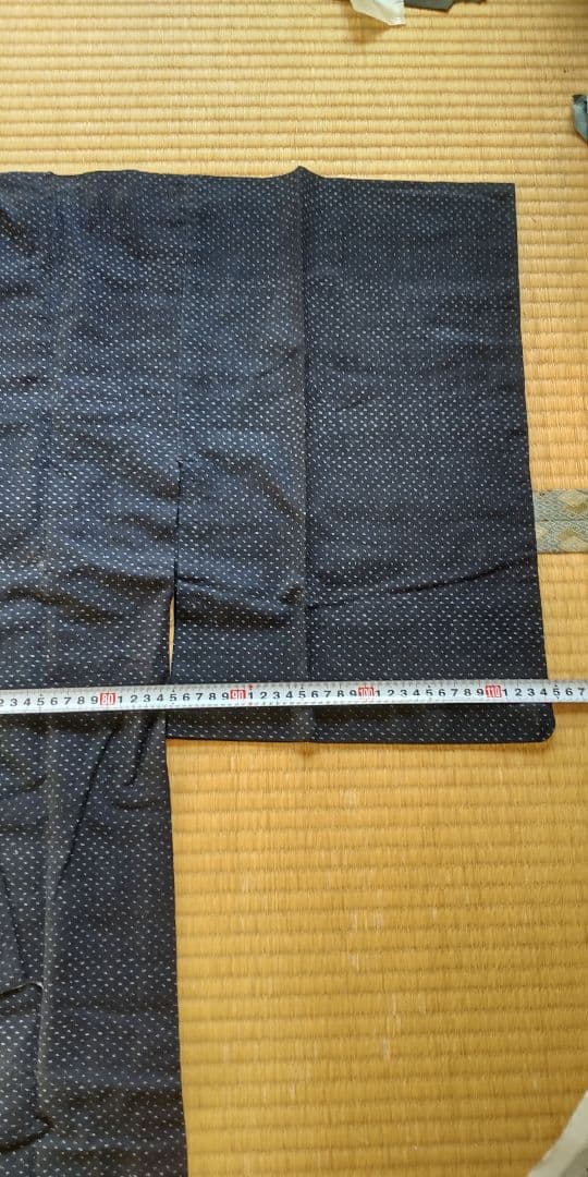 昭和レトロ　木綿　絣　和服　端切れ　骨董　アンティーク