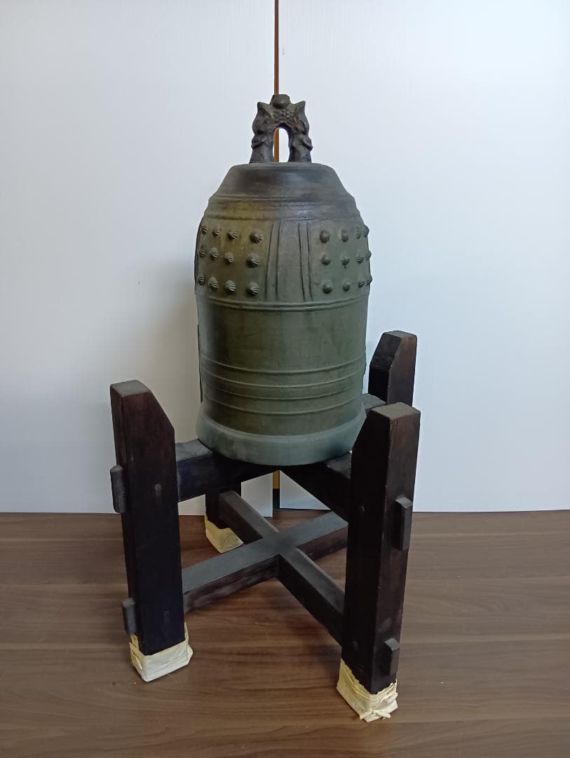 半鐘 53㎝ 22kg 台付き