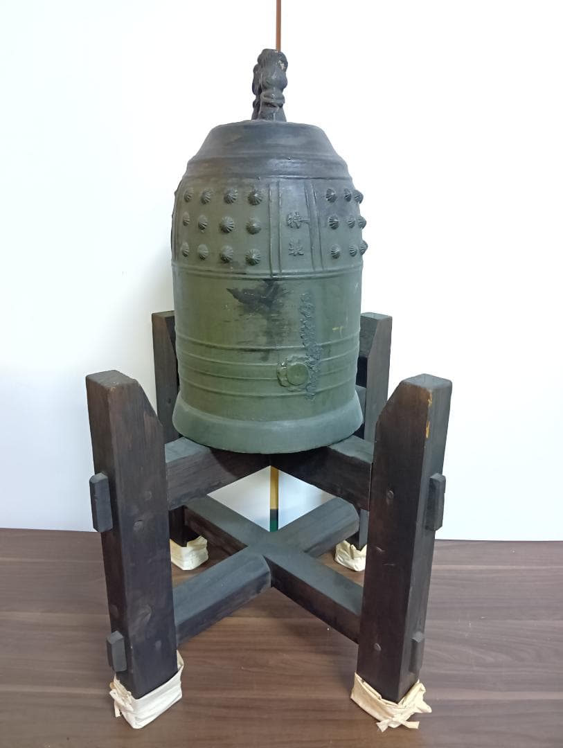半鐘 53㎝ 22kg 台付き