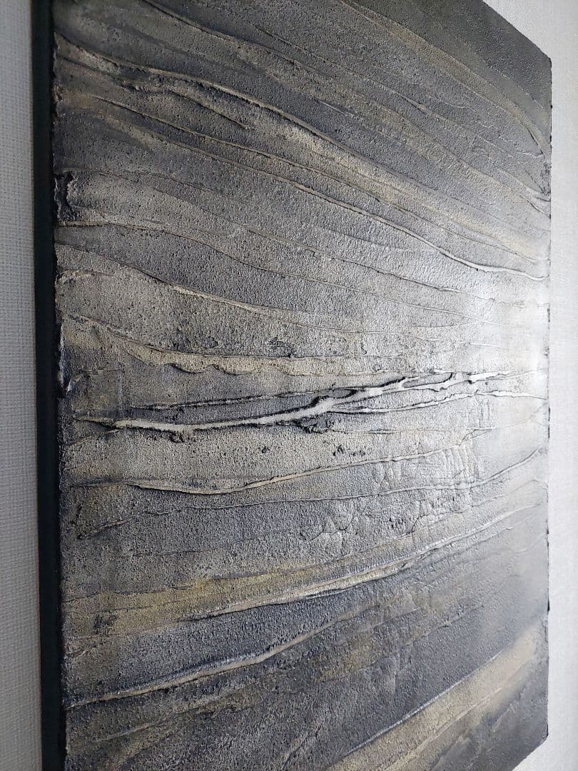 テクスチャーアート★≒73×52×3㎝　　抽象画　 現代アート　インテリア　絵画