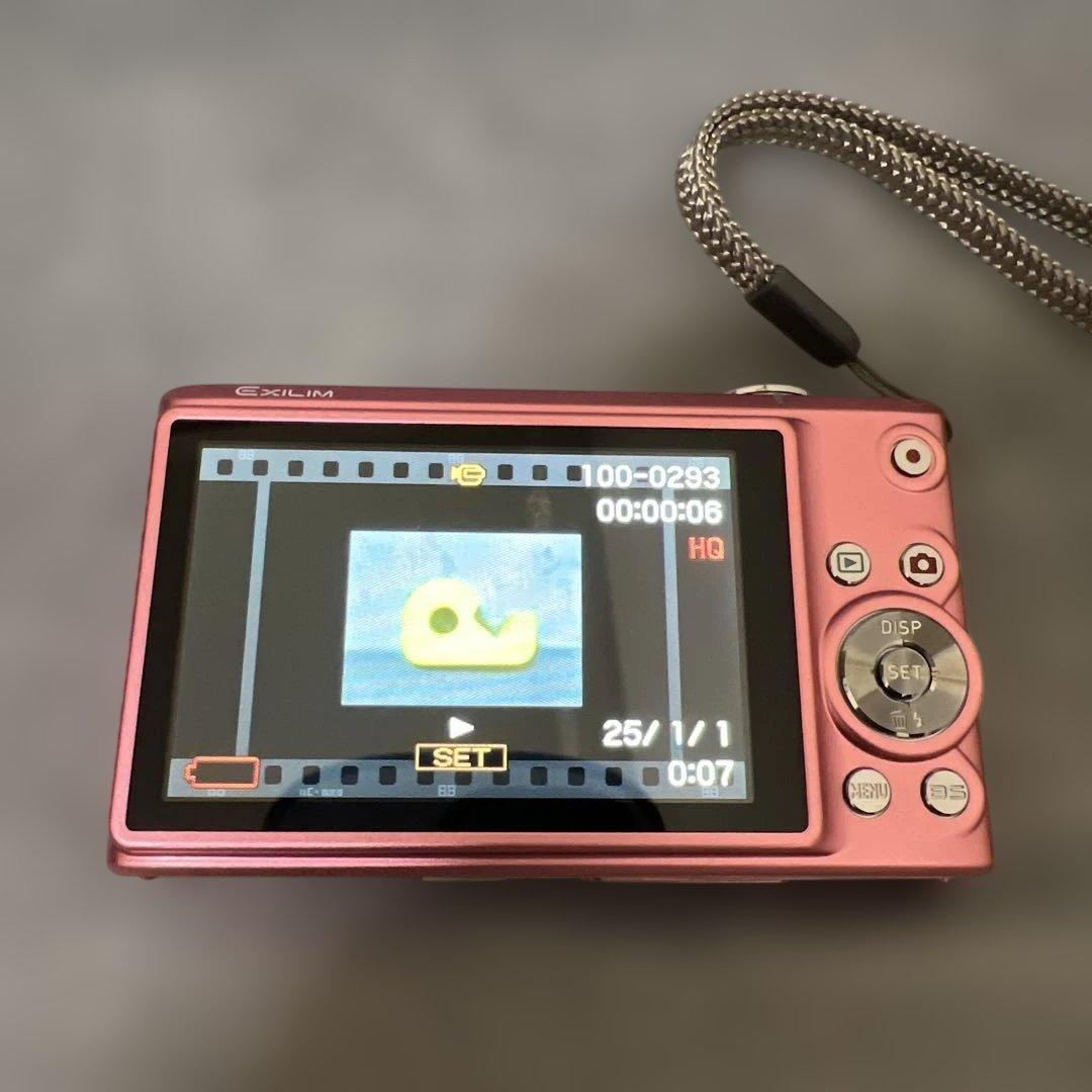 【訳あり動作品】CASIO EXILIM ピンクEX-Z100