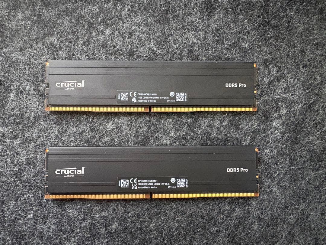 Crucial Pro DDR5-5600 32GB(16GB×2)