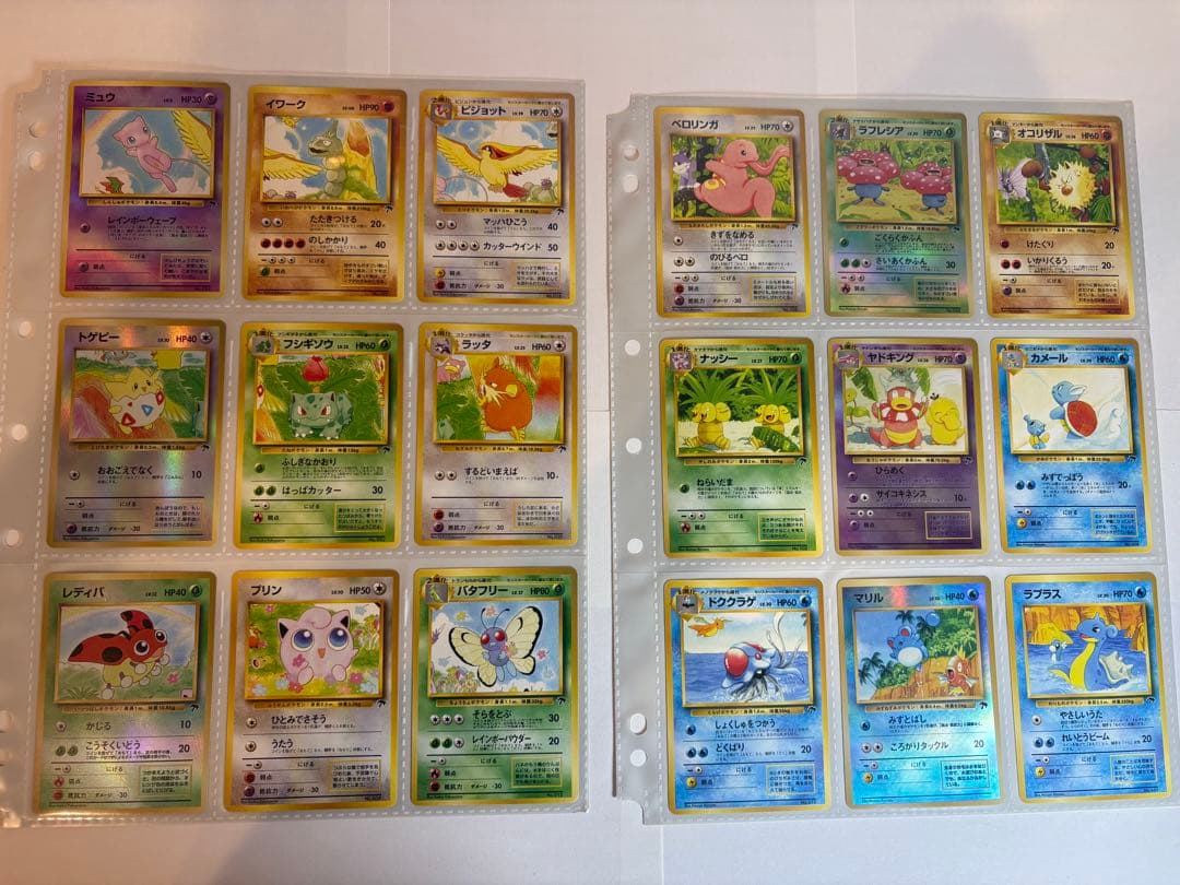 ポケモンカード レインボーアイランド／トロピカルアイランド 2枚セット　旧裏