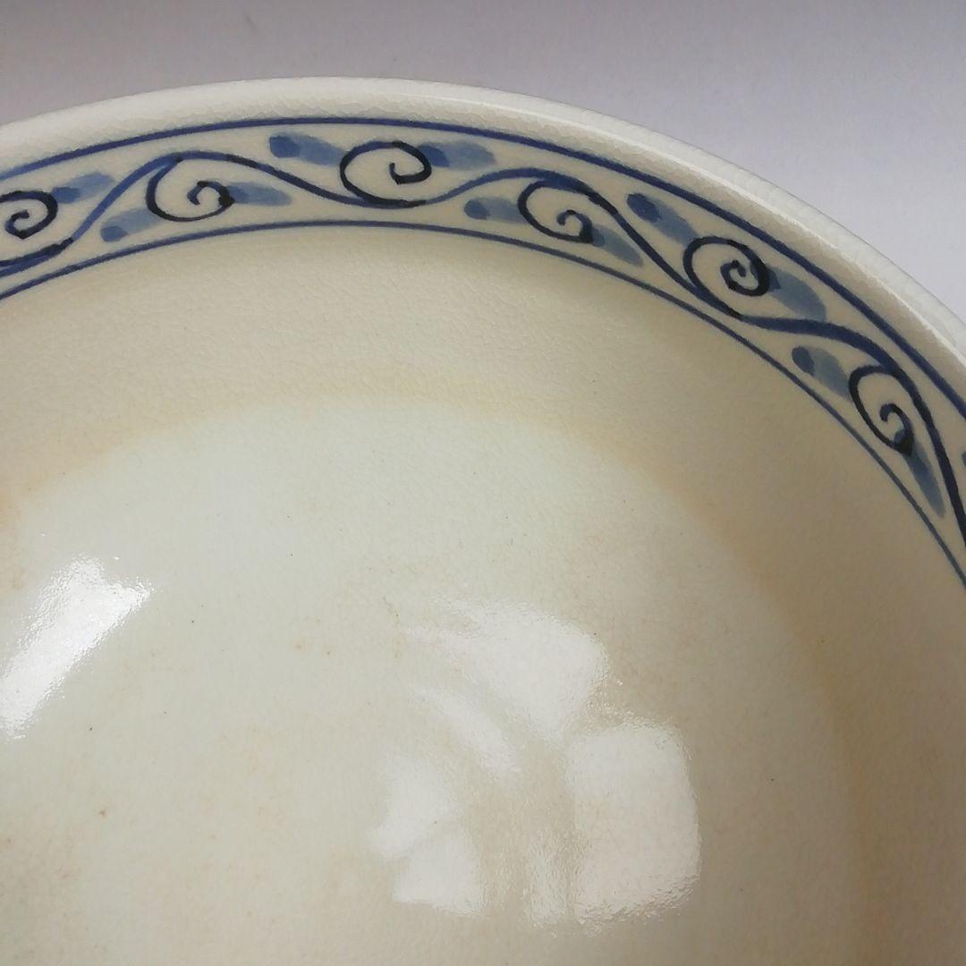 Ｗ４０４　数茶碗　十客『安南　仁清写　独楽筋紋』『手塚桐鳳 造』　共箱　茶道具