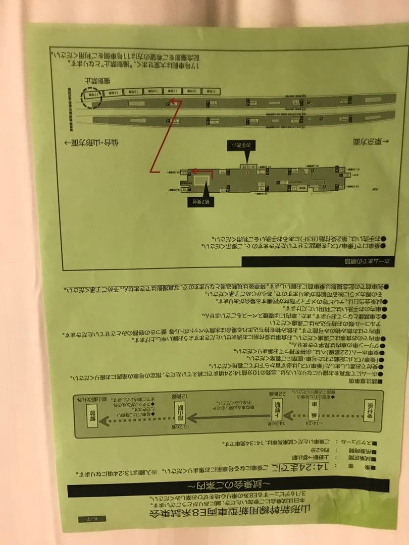 JR東日本　山形新幹線つばさ　新型E8系完全非売品グッズ