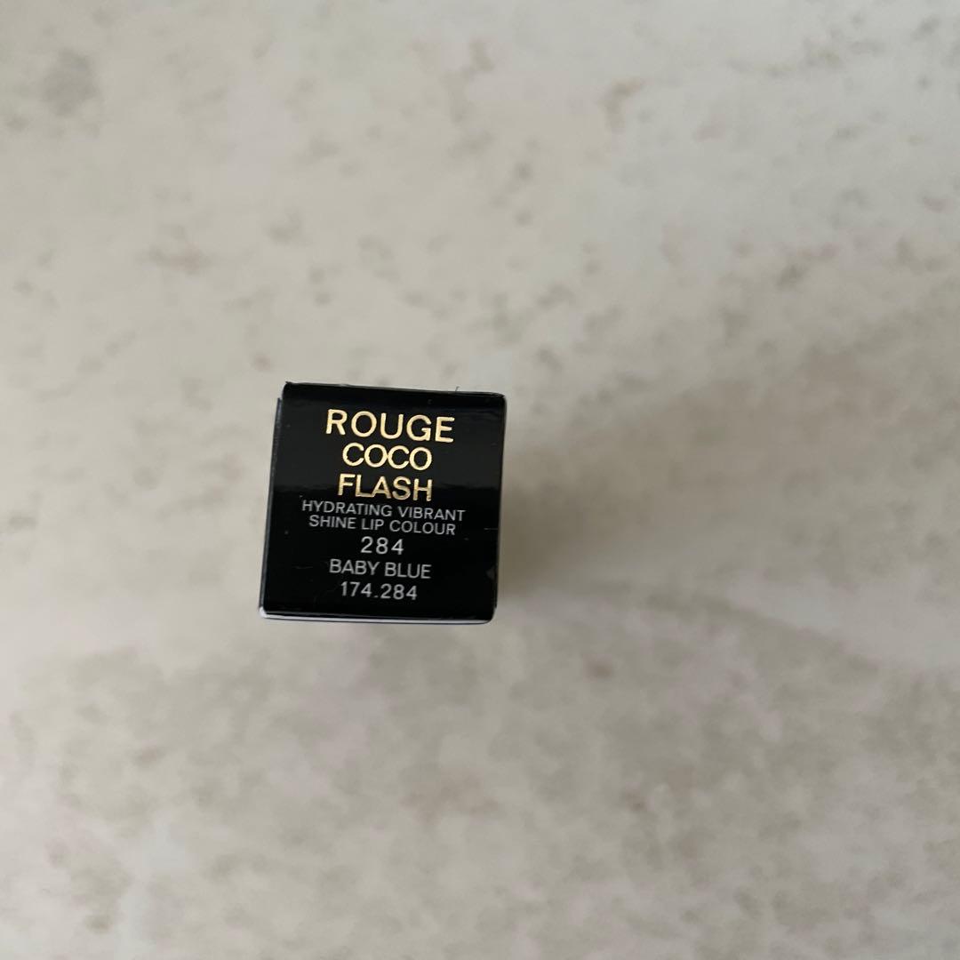 新品CHANEL ROUGE COCO FLASH 284 BABY BLUE