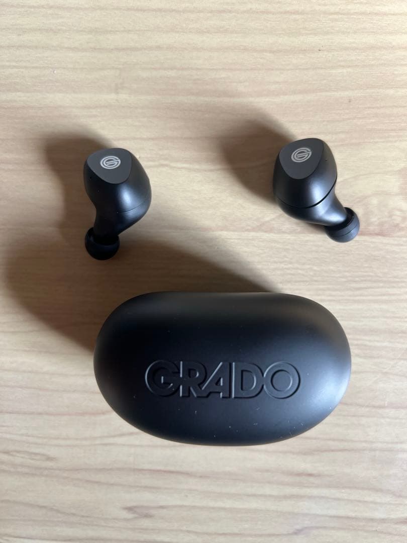 訳あり　GRADO GT220 ワイヤレスイヤホン ブラック