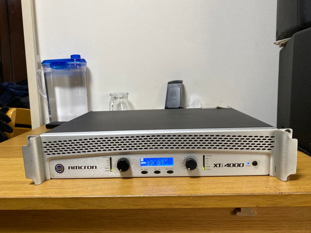Amcron XTi4000 DSP内蔵 2Ω負荷対応 1600W＋1600W