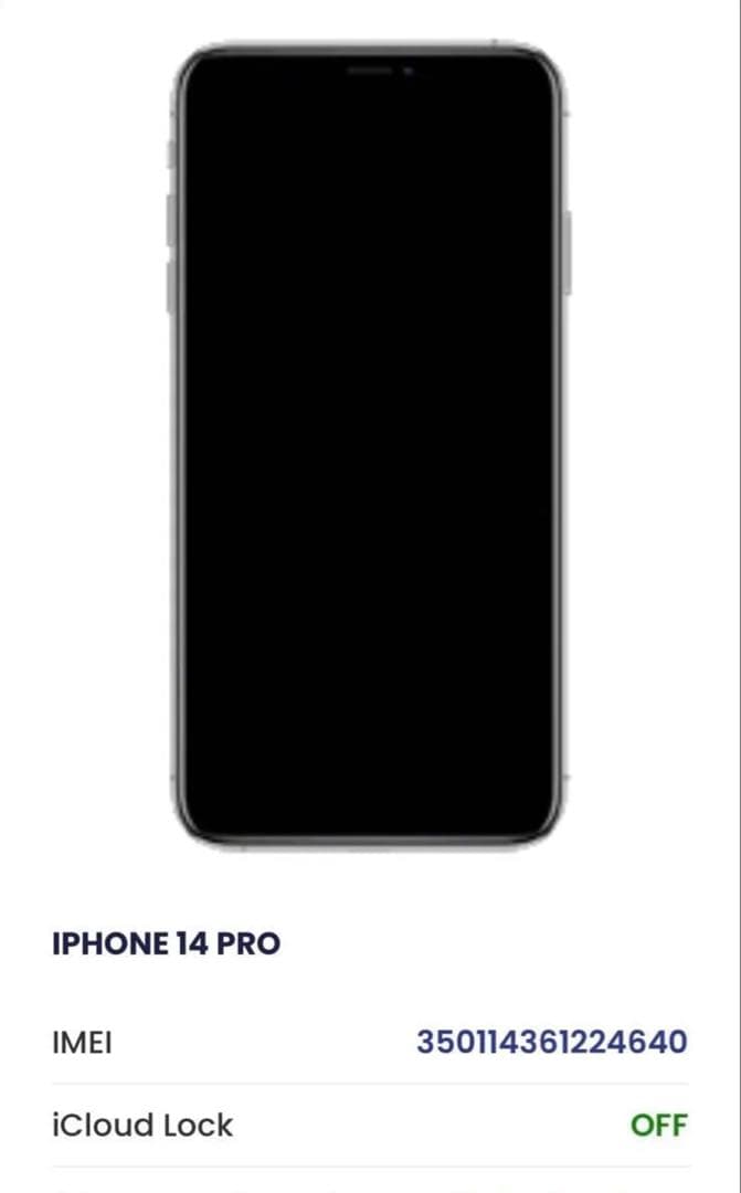 iPhone 14Pro 256GB シルバー 本体 ジャンク