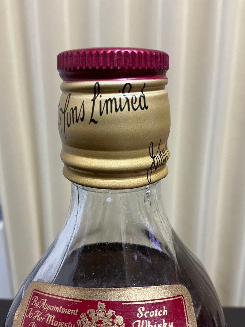 未開栓!Johnnie Walker Red Label 750ml 箱付 古酒