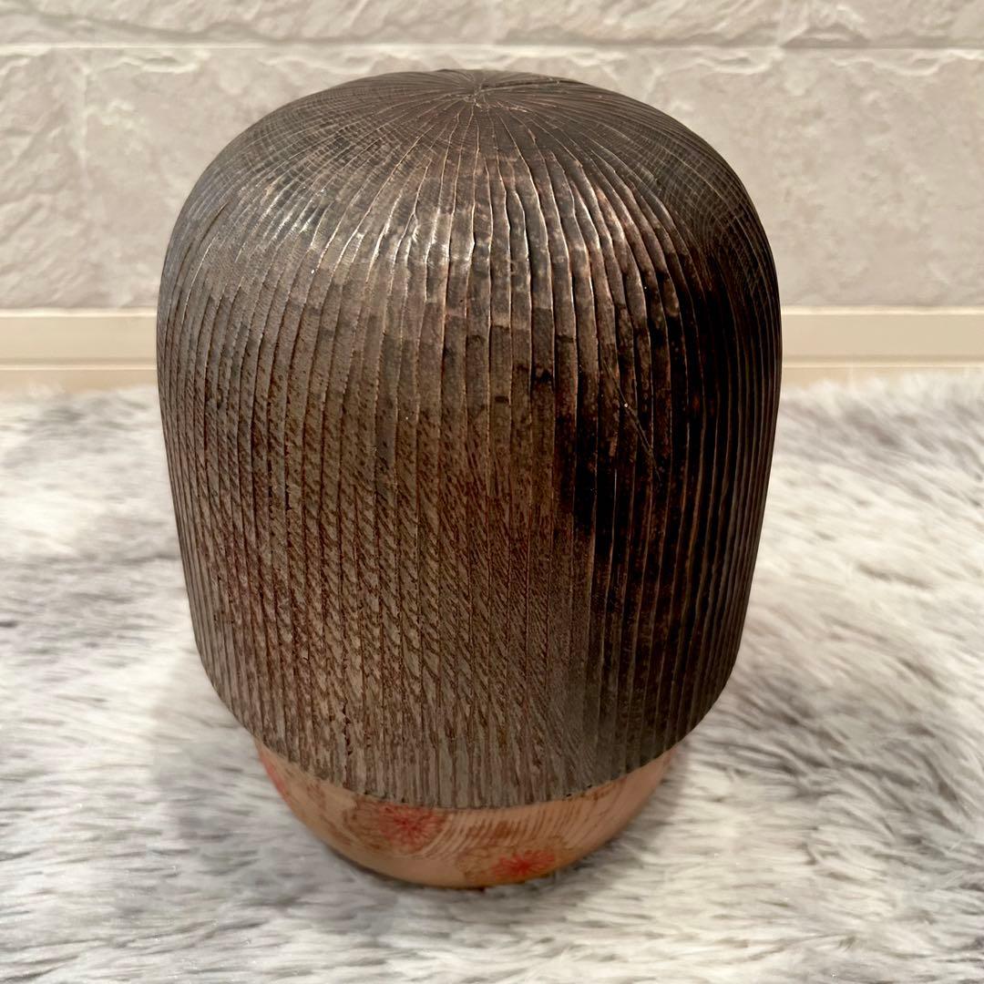 【希少・特大】 こけし 梅の香り 加藤龍雄作 27cm 1986年