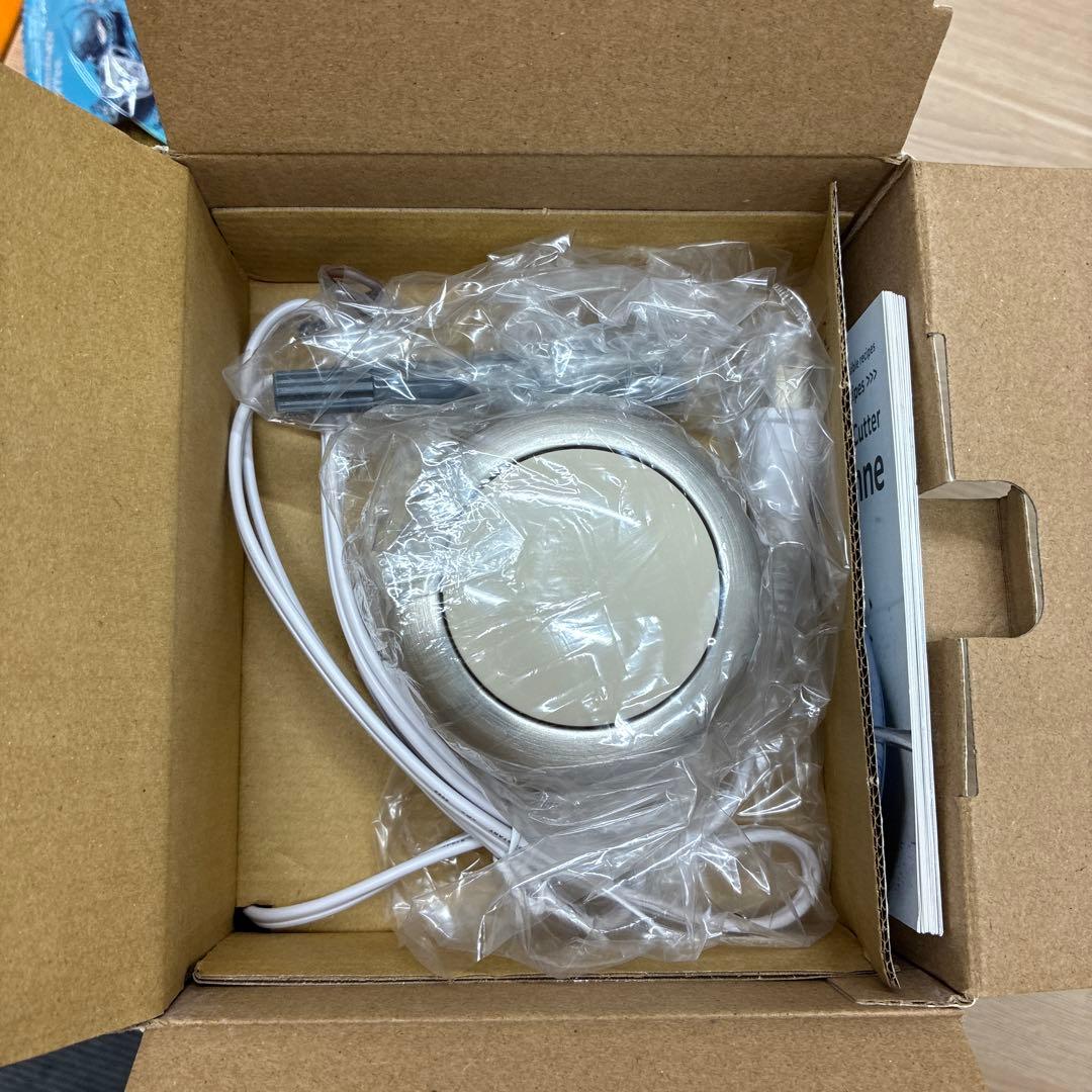 新品未使用　レコルト カプセルカッター コンセント式　クリームホワイト