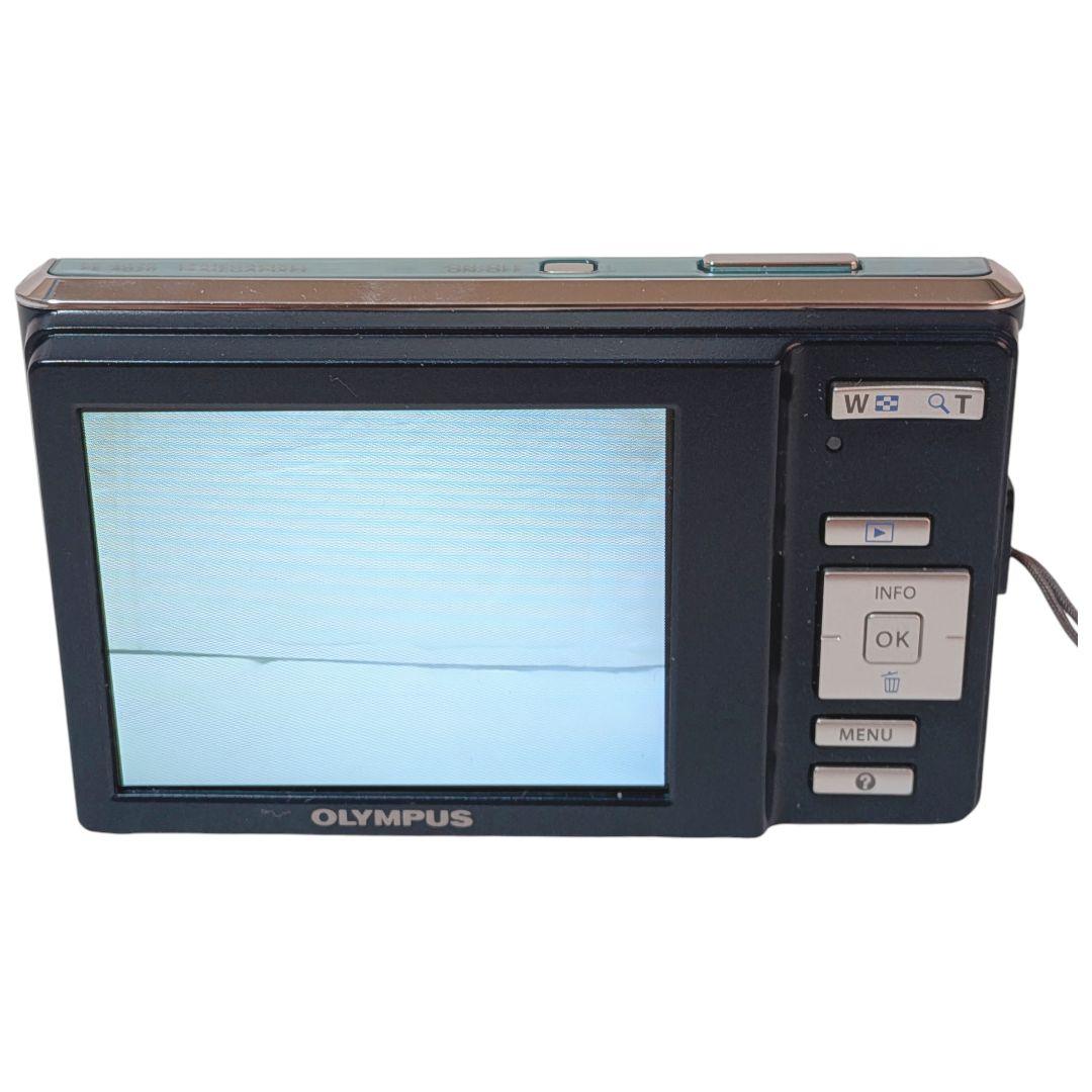 OLYMPUS オリンパス FE-4020 コンデジ デジカメ ブルー