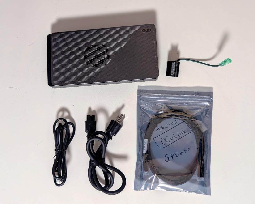【動作確認済】GPD G1 2024 eGPU RX7600M XT