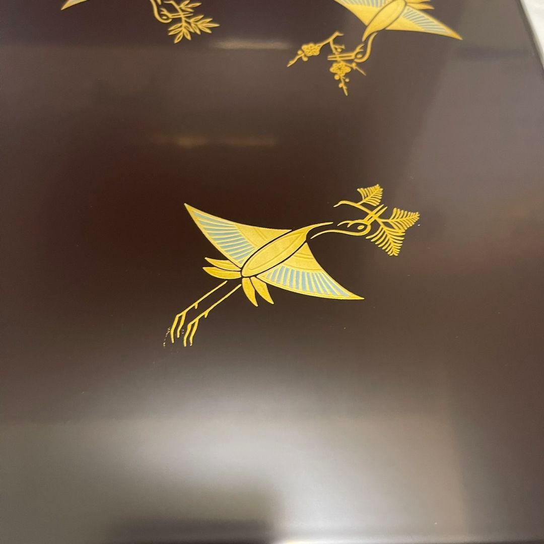 希少❇️新品未使用❇️象彦　蓋付き手許箱　京都　うるし塗装　漆器　文具箱　手紙箱