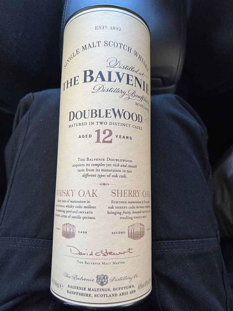 ウイスキー THE BALVENIE DOUBLEWOOD 12 YEARS
