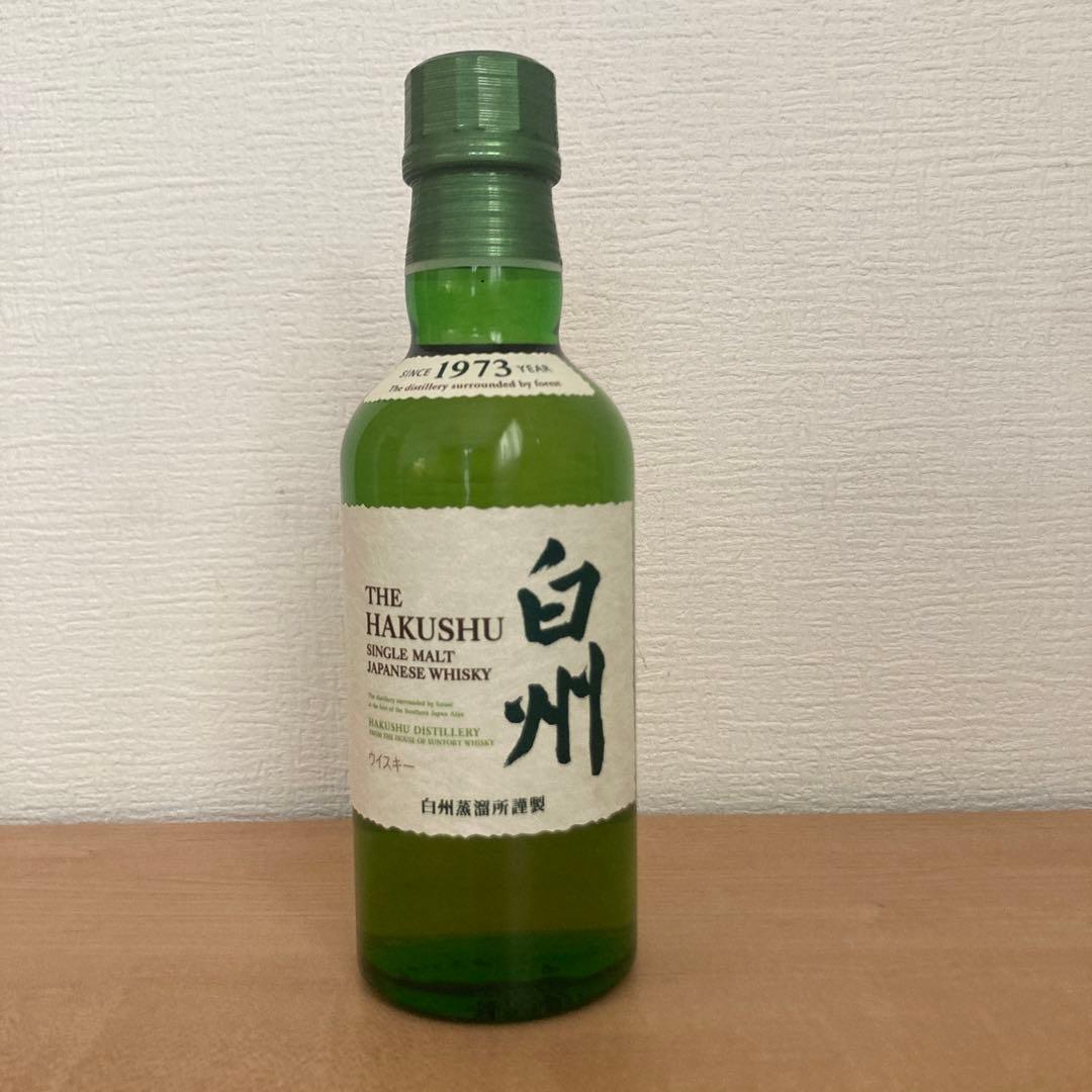 白州 シングルモルトウイスキー 180ml 4本セット