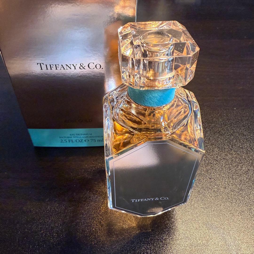 ほぼ未使用Tiffany & Co. ローズゴールド オードパルファム 75mL