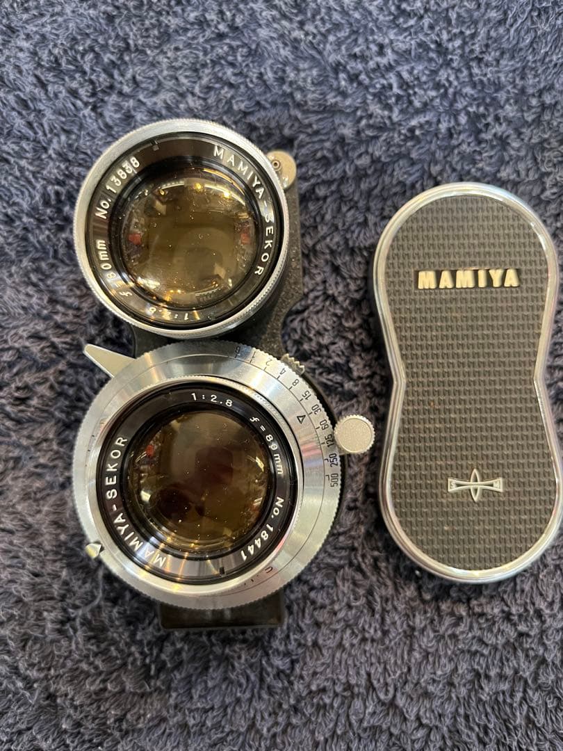 MAMIYA SEKOR 80mm F2.8 マミヤ セコール 2眼レフレンズ