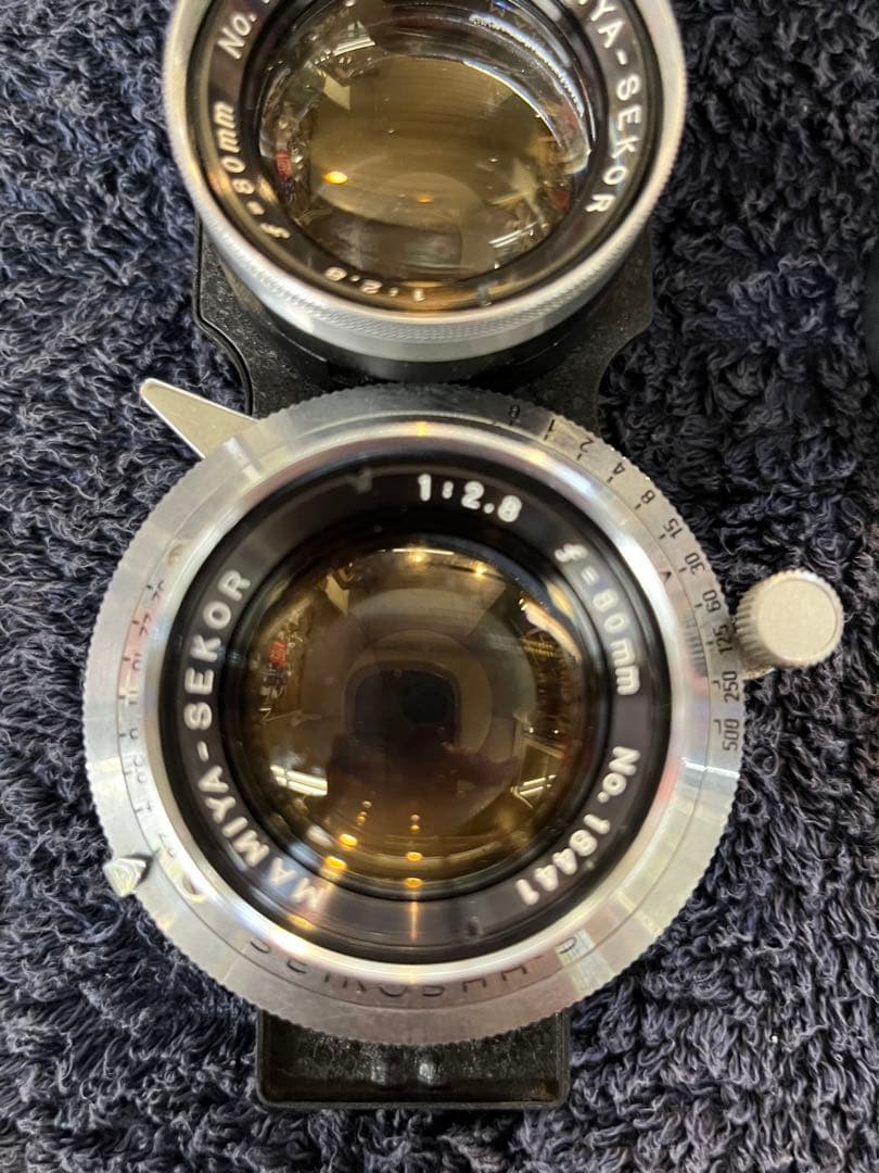 MAMIYA SEKOR 80mm F2.8 マミヤ セコール 2眼レフレンズ